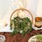 2-Pack Artificial Succulent Hanging Plants – 12.2" Fake String of Pearls in Pots with 8.3" Hanging Lanyard for Indoor & Outdoor Wall Decor (Wood Color)